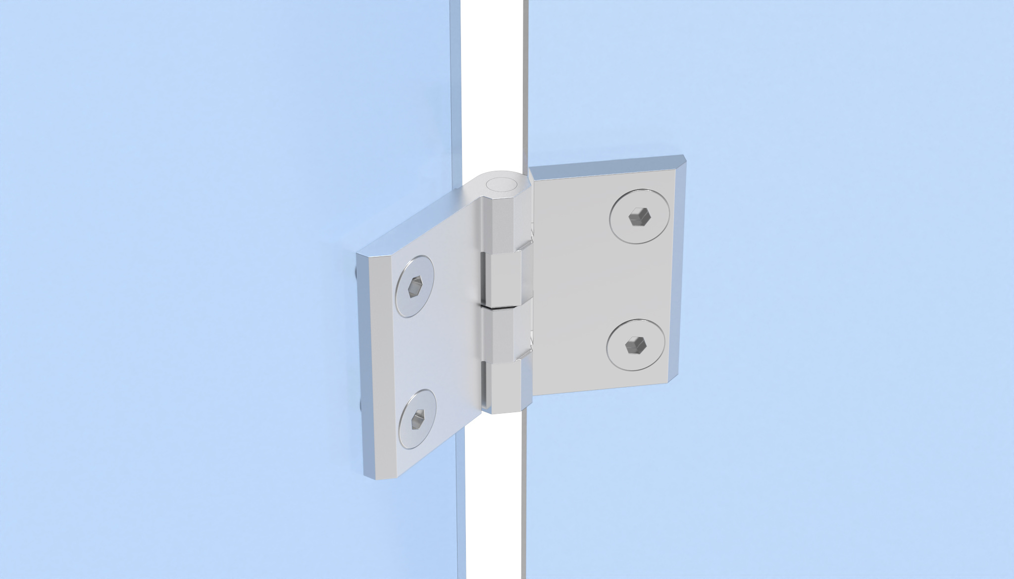 Stainless Steel Hinge 50 x 76 — 095007E