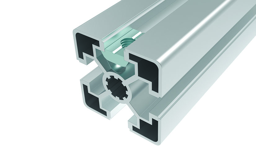 Roll-in T-slot Nut 14.0 x 5.2 mm with Spring Leaf — 096164F