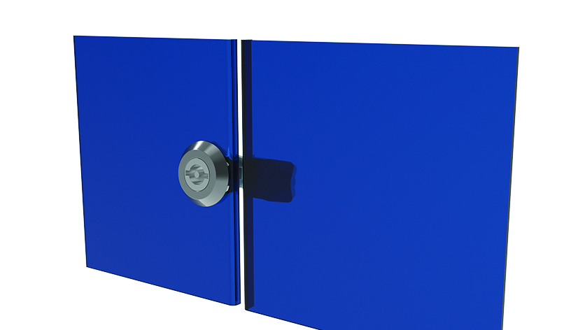 Extended Housing Quarter Turn Lock 22.5 / 18, ZN Chrome — 0810730