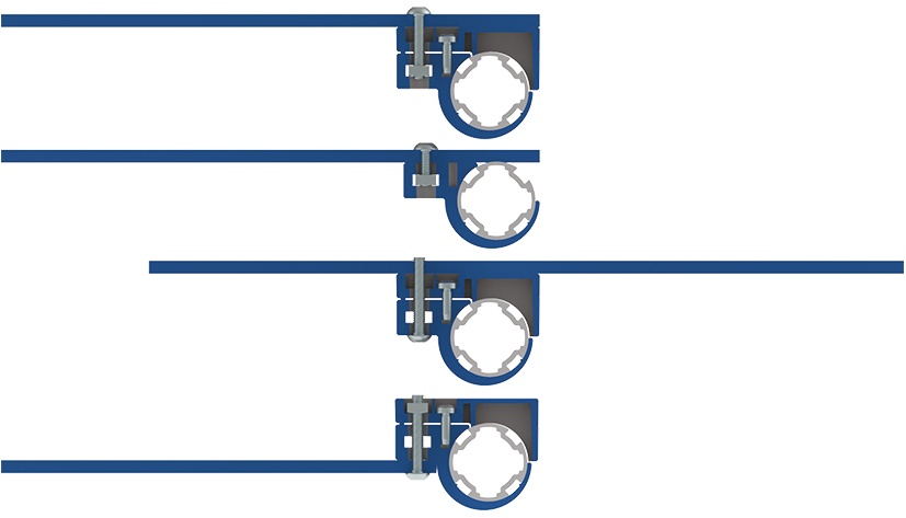 Mounting Clamp D30 (Set) — 093PD30NS01