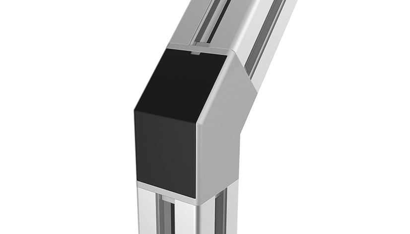 Angle Connector B 40, 45° (Set) — 093WS40345N10RS01