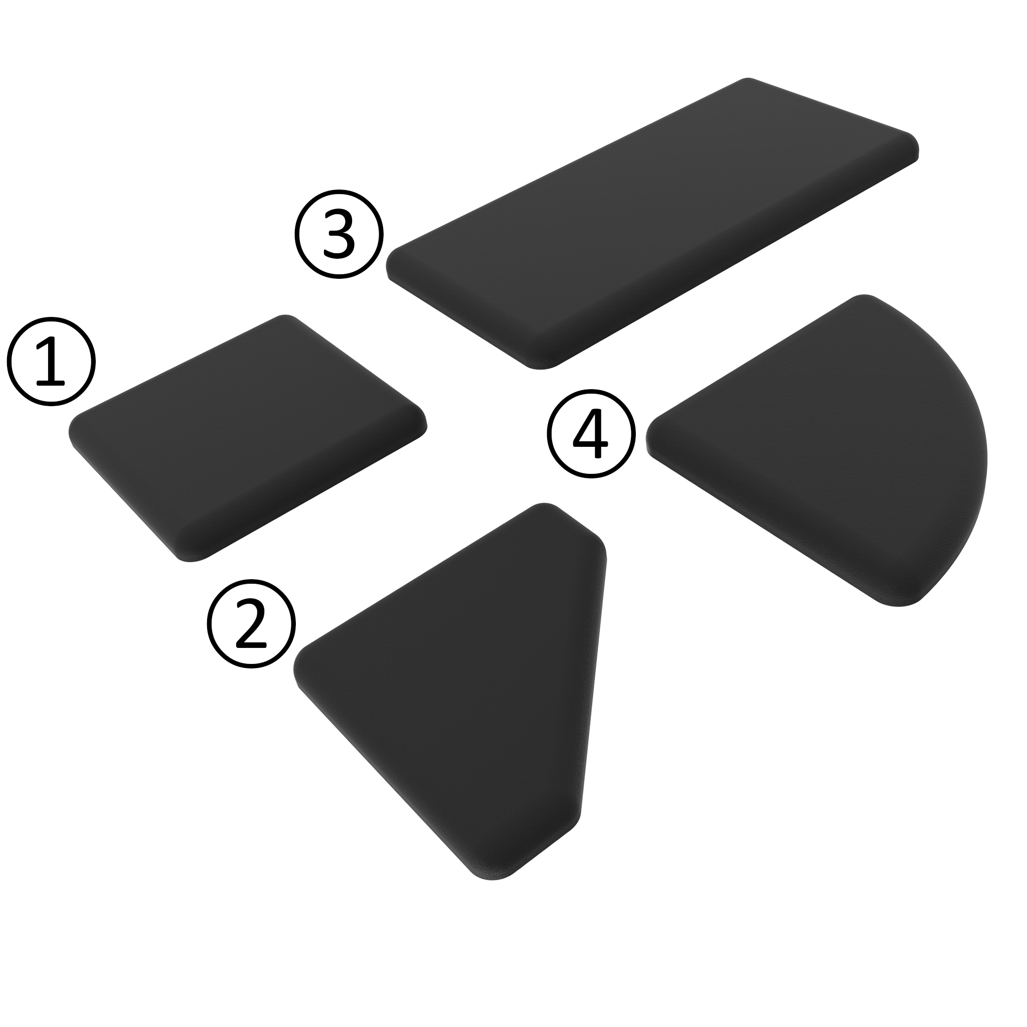 Капачка за модулен размер 38 mm - 1.5"