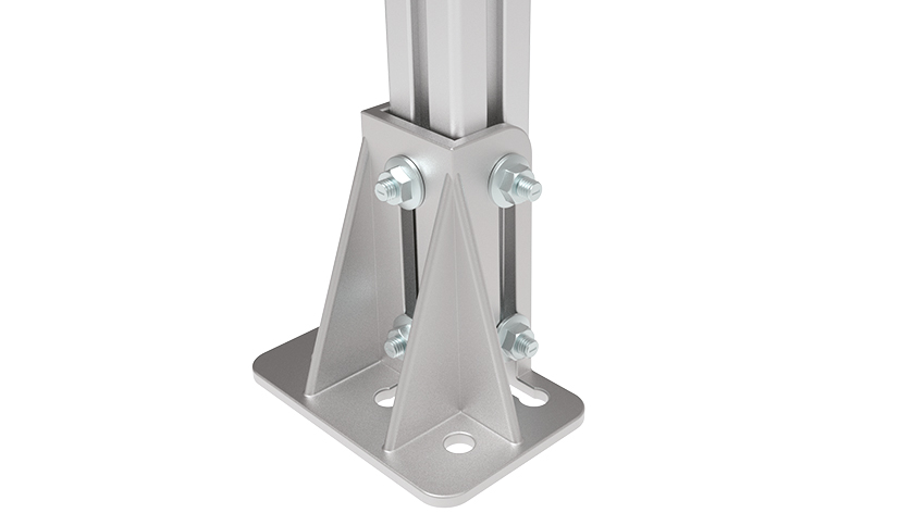 Profile Mount Base 40 - 85 x 128 — 098G40L85128A