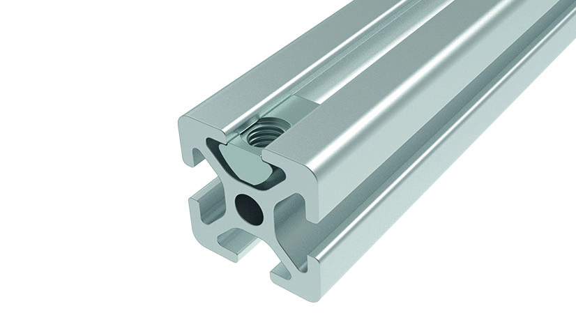 Т-гайка за вкарване отгоре 7.7 x 4.6 mm с подпружинена сачма — 096213