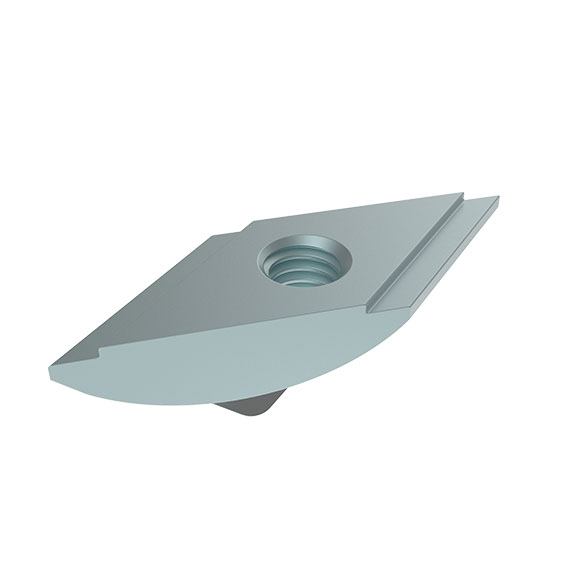 Ромбовидна Т-гайка 10.8 x 3.6 mm с пружинна пластина