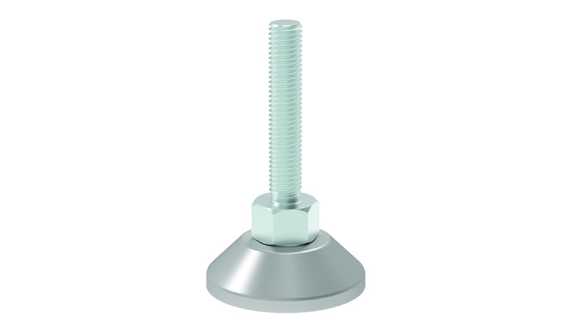 Trapezoid Base for Pivot Feet, Gray — 098AI060ZA