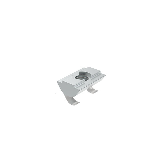 Т-гайка за вкарване отгоре 11.0 x 5.5 mm с пружинна пластина