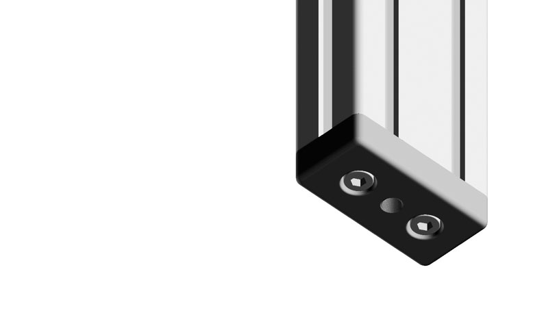 Transport and Base Plate ZN 50 x 100, Powder Coated — 093T501001010A