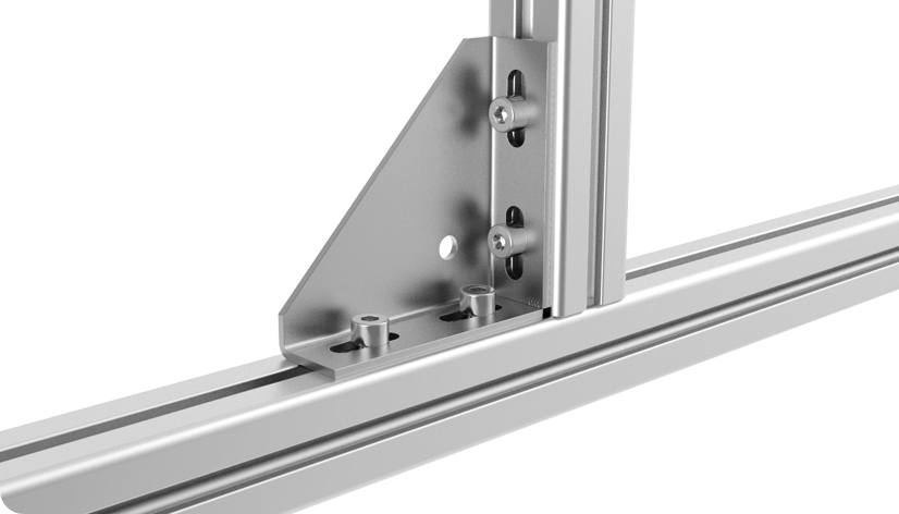 Steel Connection Angle 30 x 100 – 1 Hole — 093WV1003V