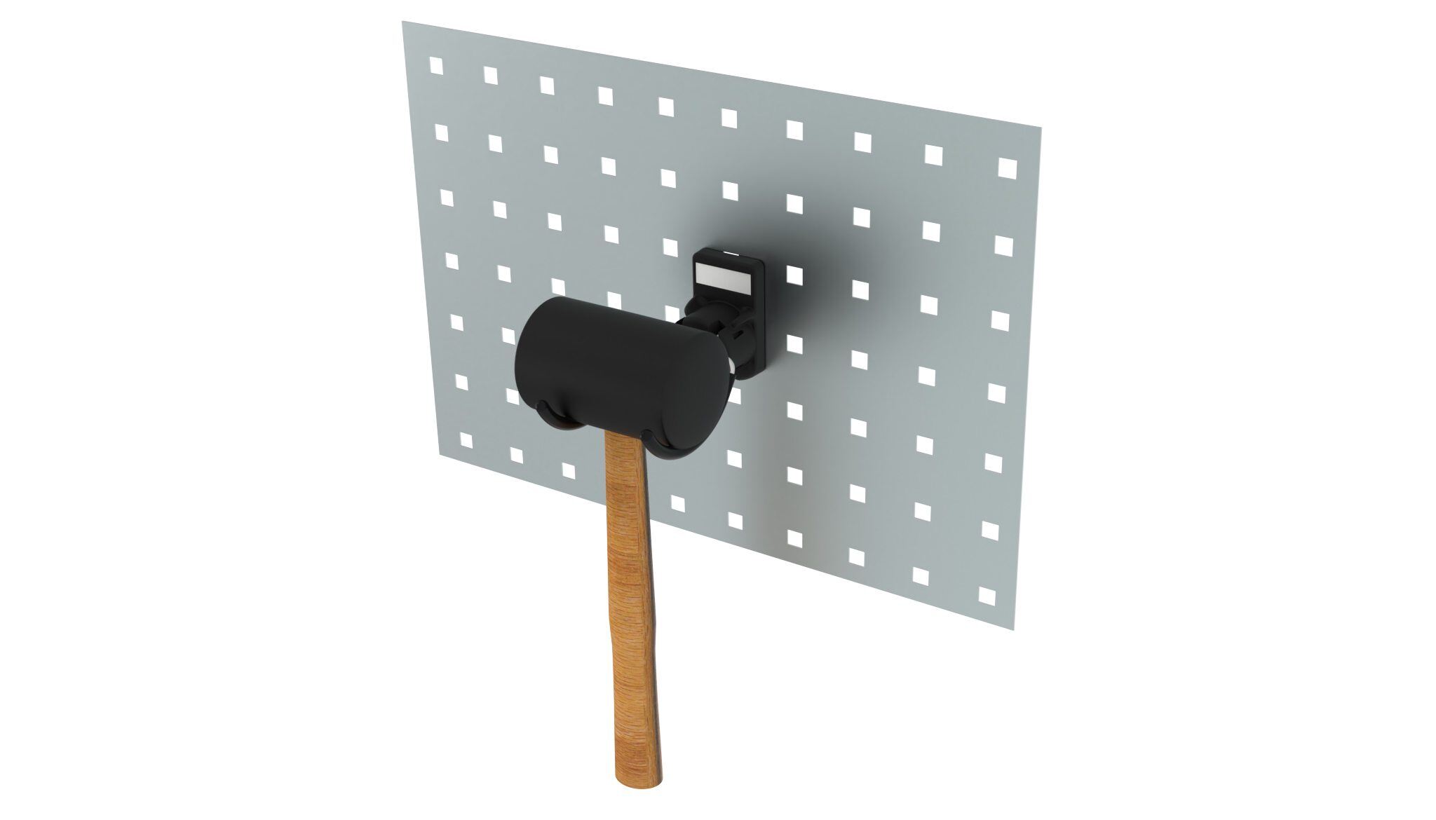 Tool Double Hook FX R35 - 67, Rubberized for Square Holes 9 x 9 (8.7 x 8.7) — 6TP38R3091S01