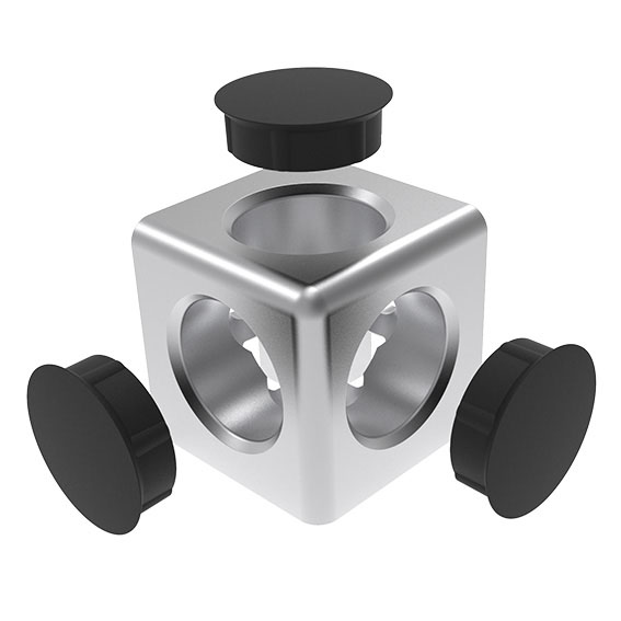 Кубичен съединител 40, 3D