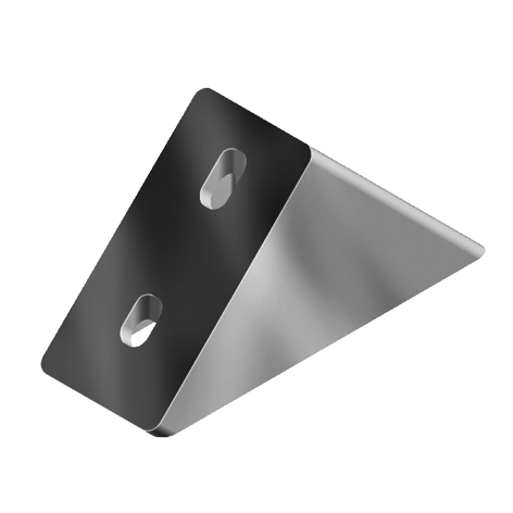 Angle Connector 40 x 80, 45°