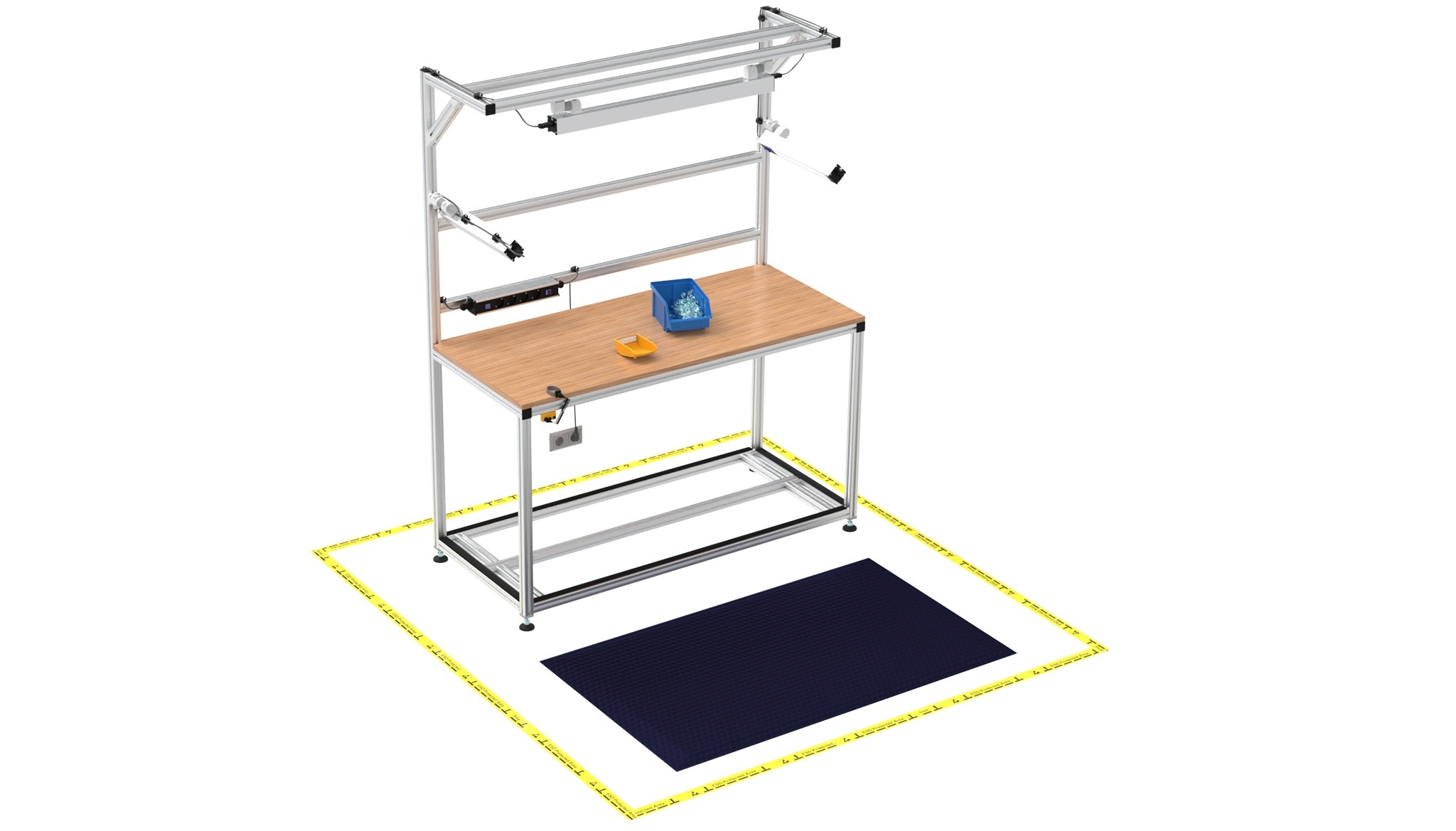 ESD Protected Area Floor Marking Tape 50 — 0203T0501591ESD