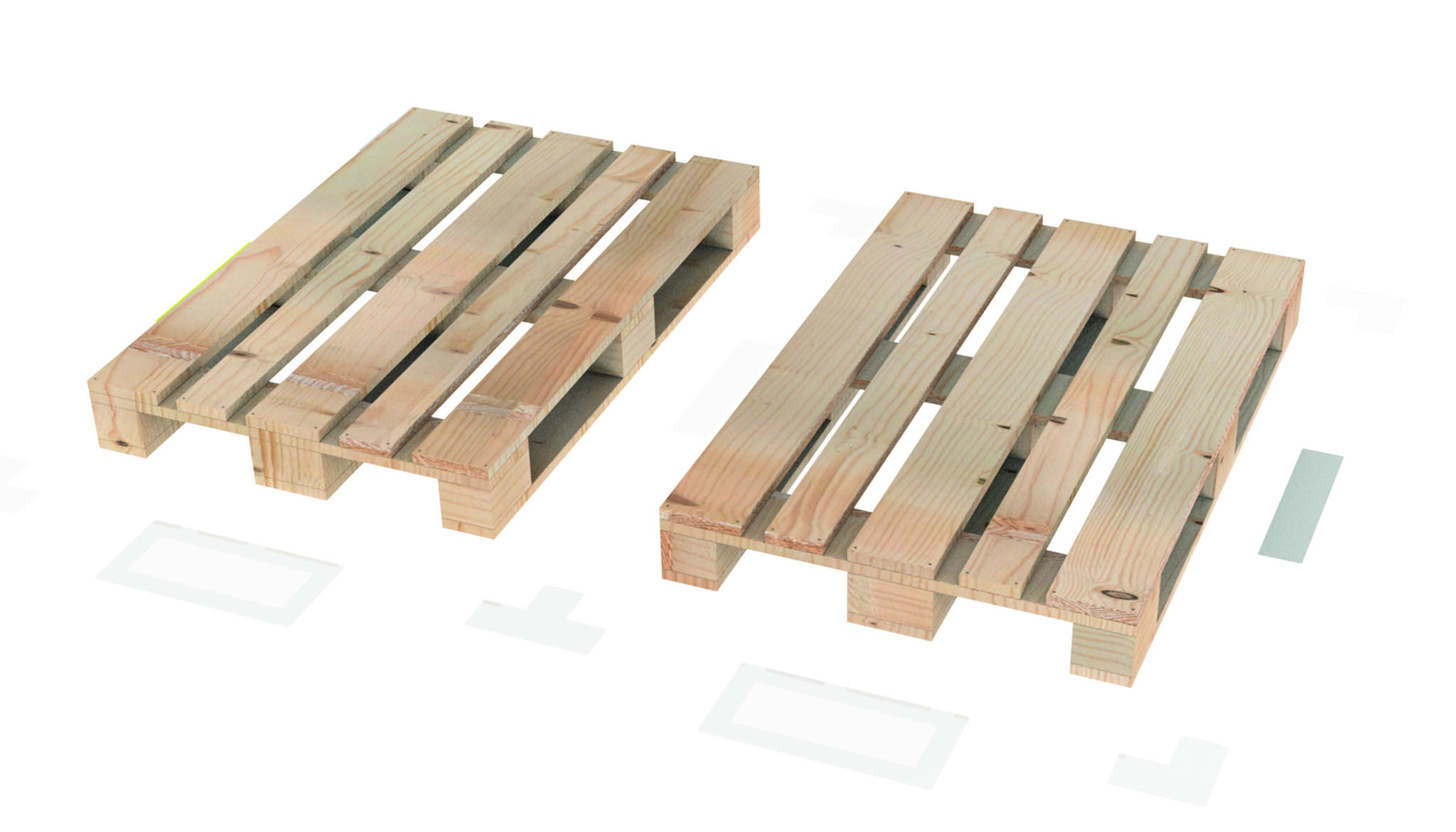 Floor Marking I-shape 100 — 0203HI10015