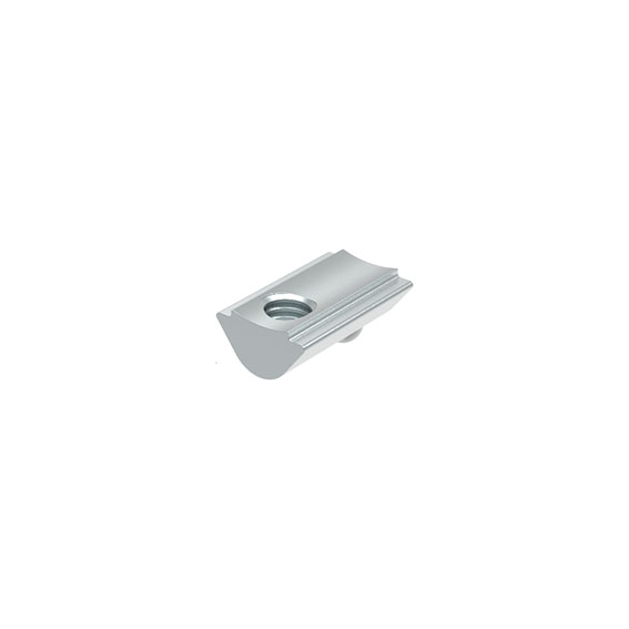 Т-гайка за вкарване отгоре 7.6 x 4.3 mm с подпружинена сачма