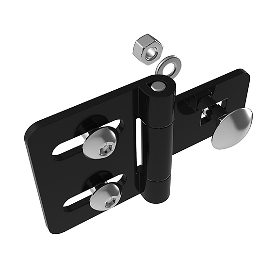 Light Metal Hinge (Set)