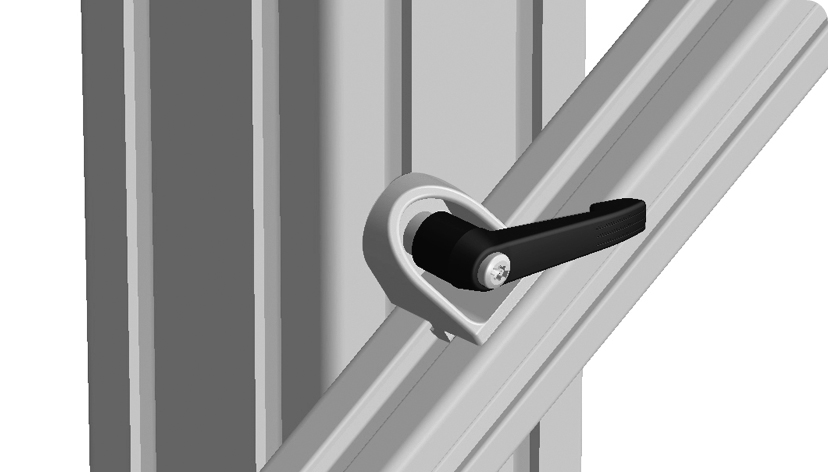 Clamping Angle I 30 with Locking Lever, Slot 6 — 093WKF301N06A