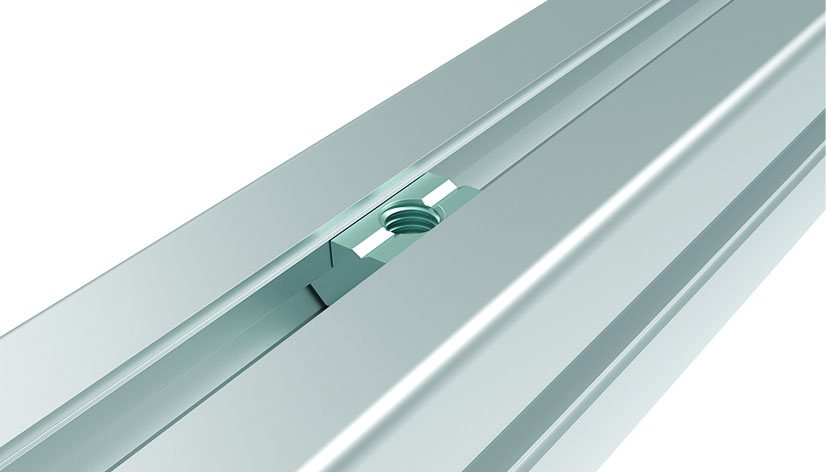 Т-гайка 19.5 x 10.6 mm, височина на реброто 4.3 mm — 096395