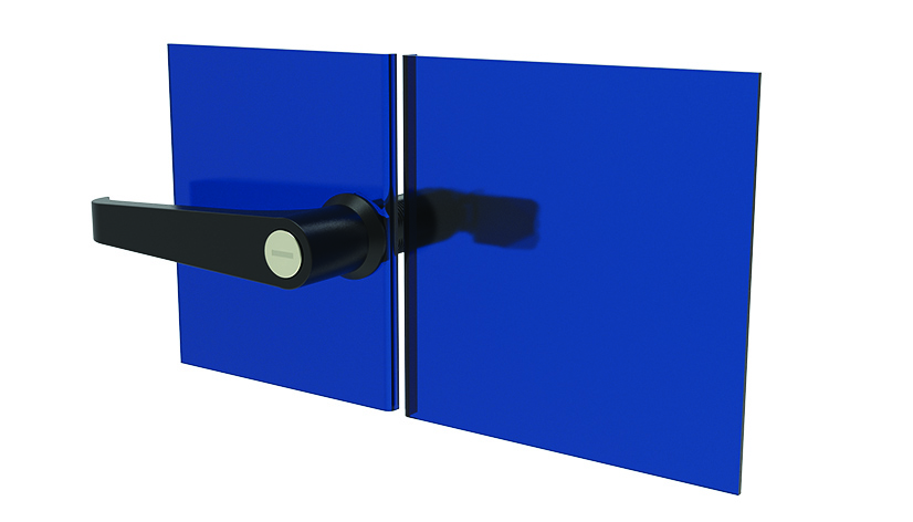 L-handle Quarter Turn Lock 22.5 / 60 — 0810112GL60