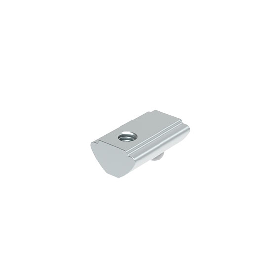 Т-гайка за вкарване отгоре 7.7 x 4.6 mm с подпружинена сачма