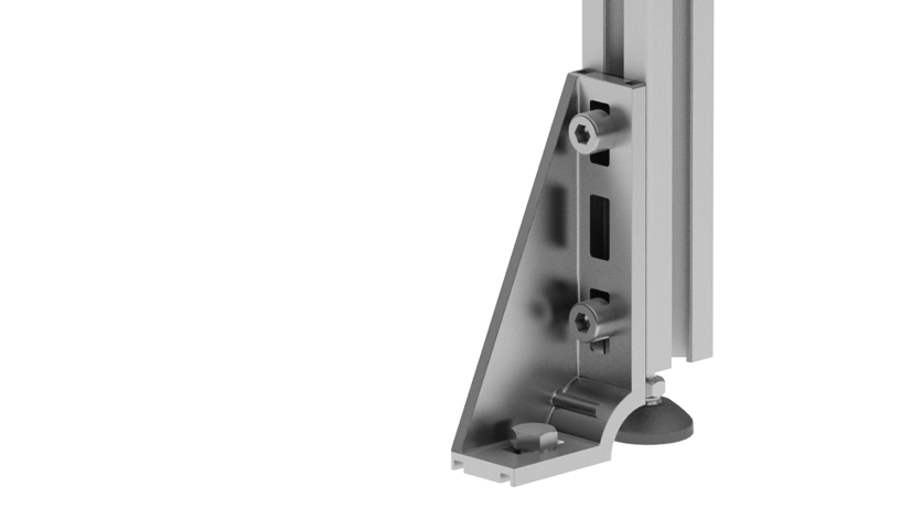 Floor Bracket AL 30 — 093W1171L