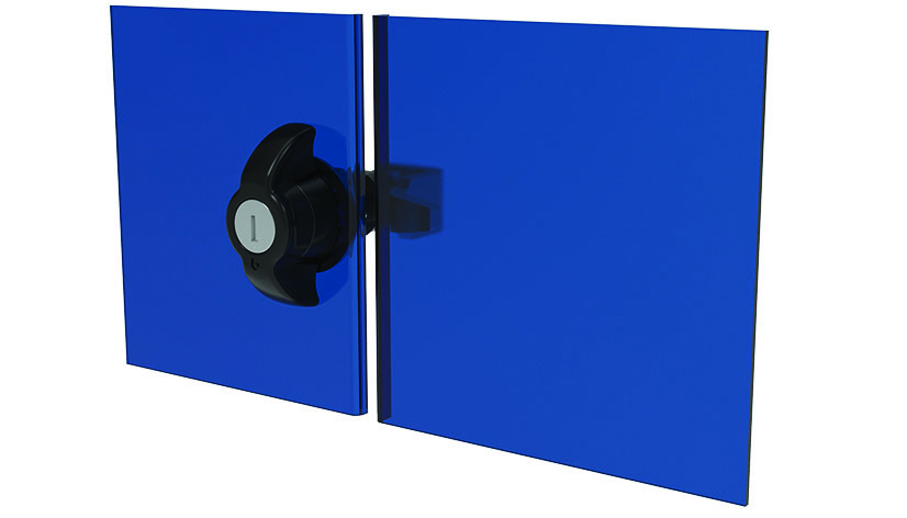 Wing Knob Compression Latch, 22.5 / 32, Long Shaft, incl. Cam (Set) — 0813099