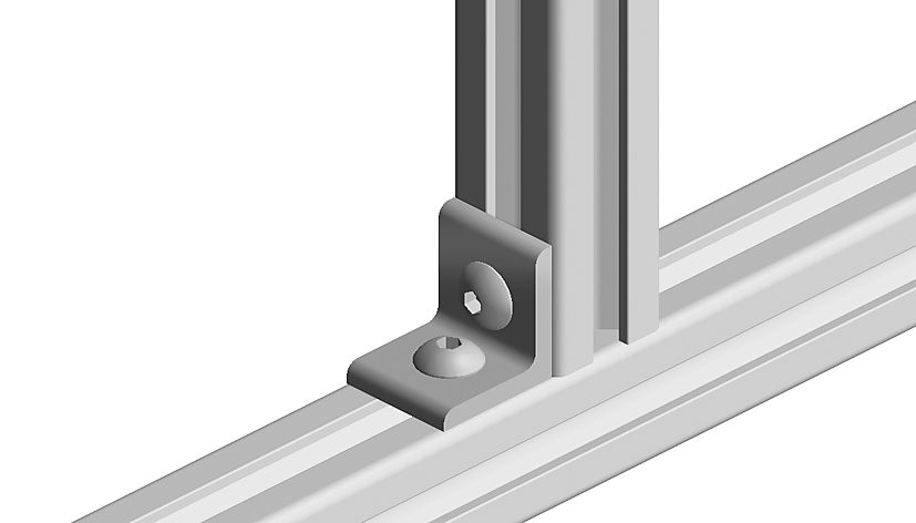 Connection Angle AL 2 Hole, 1 Slot Version — 093WD20