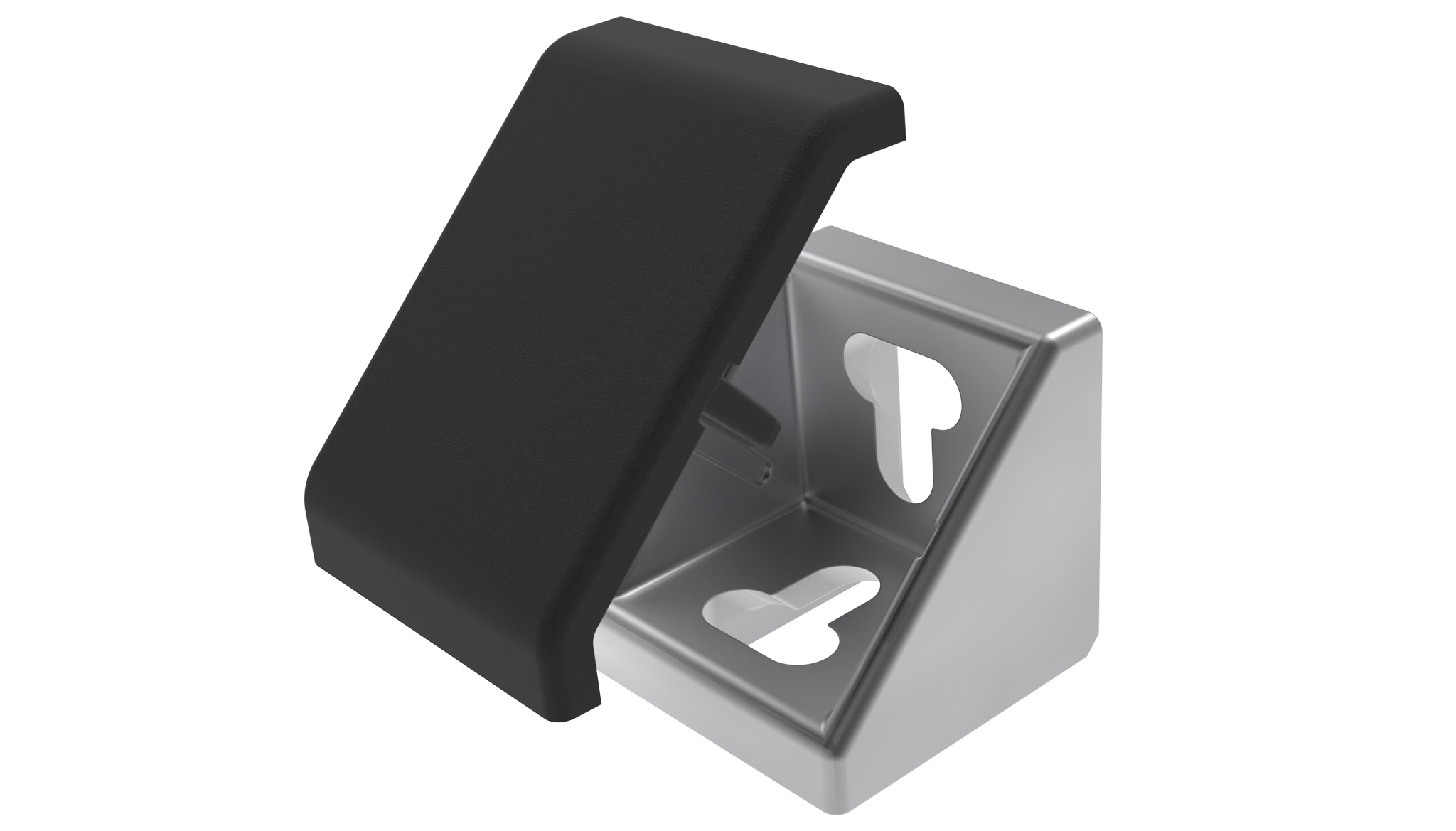 Cover Cap for Alu Connection Angle 43 x 42 — 093WA422