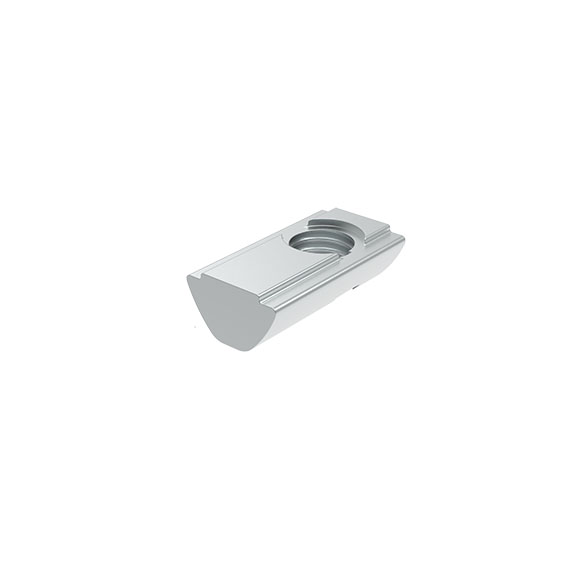 Roll-in T-slot Nut 12.0 x 7.2 mm with Spring Loaded Ball