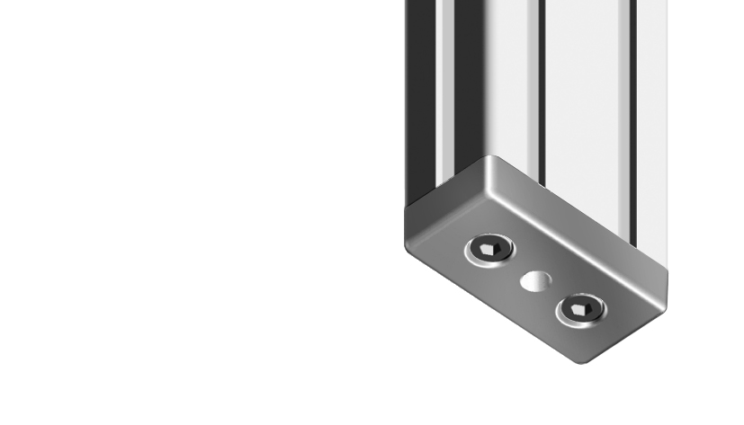 Transport and Base Plate AL 40 x 80 — 093TA40800808R