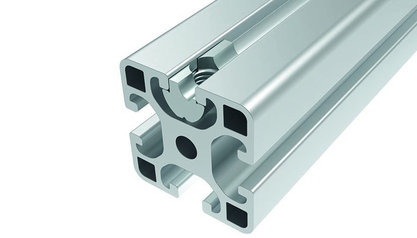 Roll-in T-slot Nut 13.0 x 10.0 mm with Spring Loaded Ball — 096095