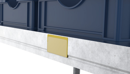 2-sides Open Self-adhesive Label Envelope 50 - 2" — 02021E50105LA15