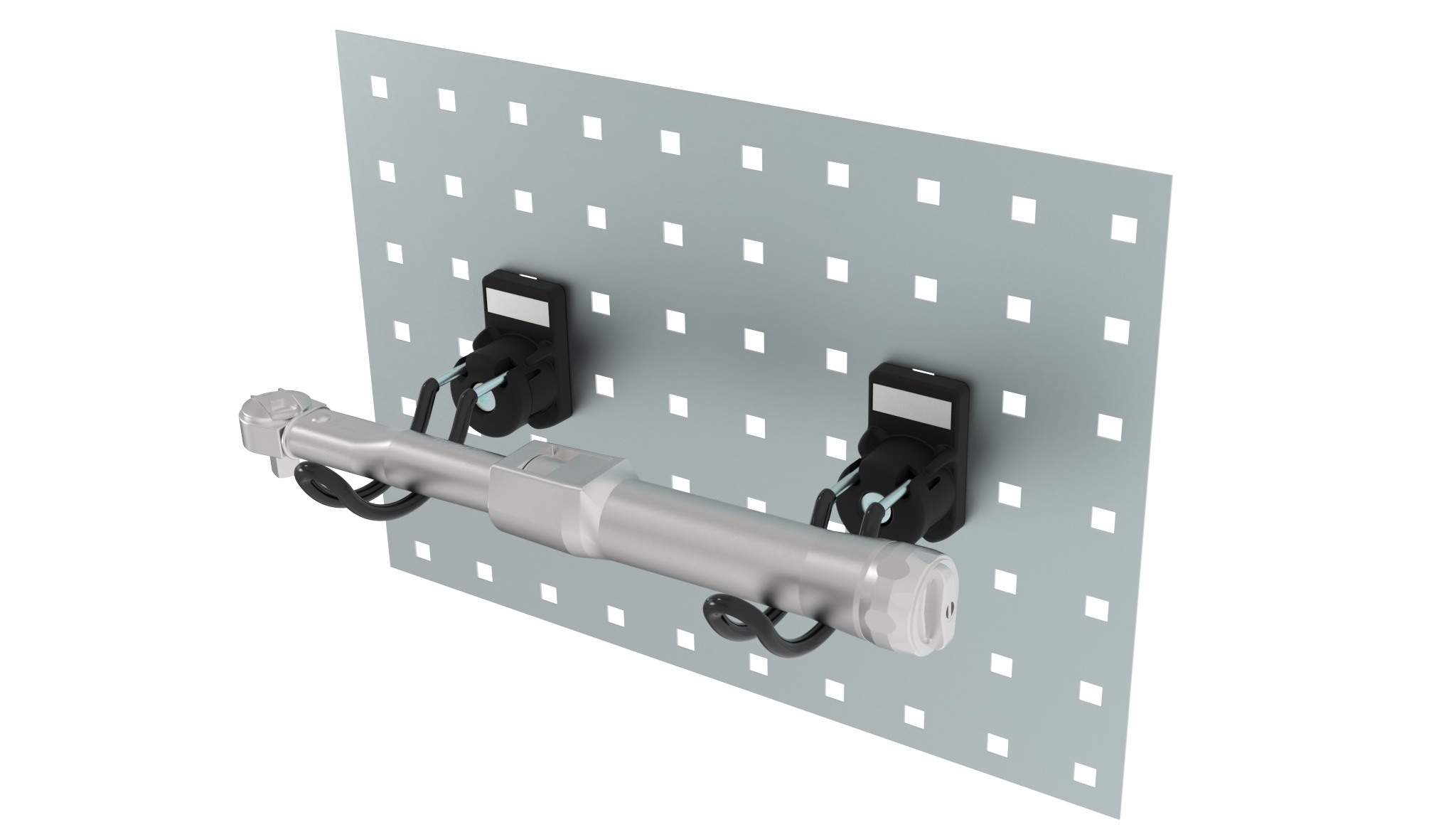Tool Hook FX R35 - 27, Rubberized for Square Holes 9 x 9 (8.7 x 8.7) — 6TP38R4091S01