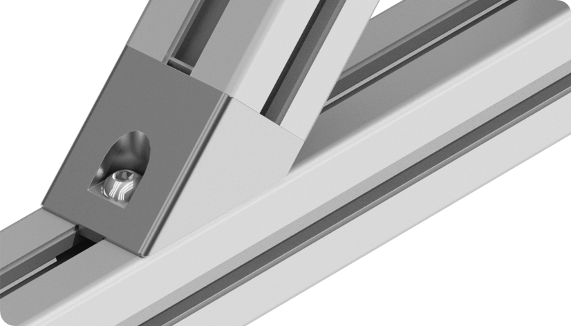 Angle Connector 45, 45° — 093WS45245N10
