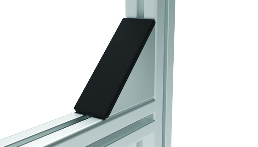 Zinc Connection Angle I 40 x 80 flat (Set) — 093W8010N08S01